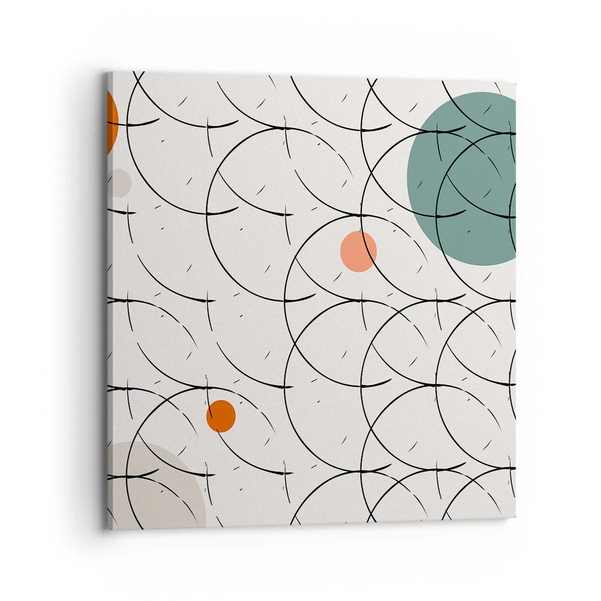 Vászonkép - A pop-art szellemében - 70x70 cm