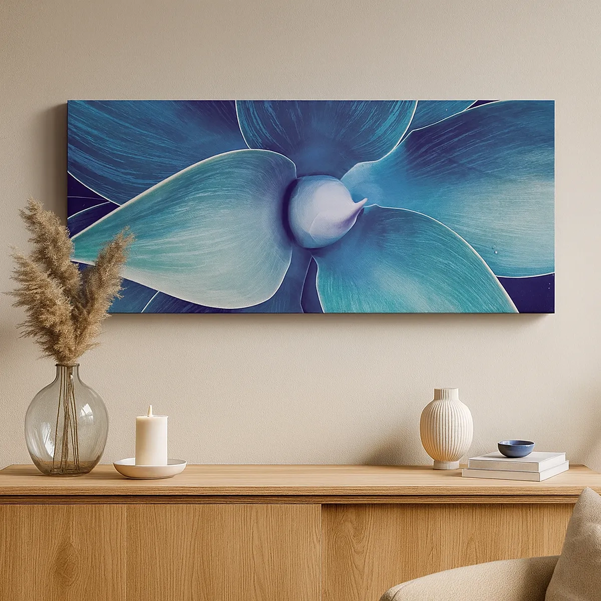 Vászonkép - Kékezve az égből - 30x30 cm