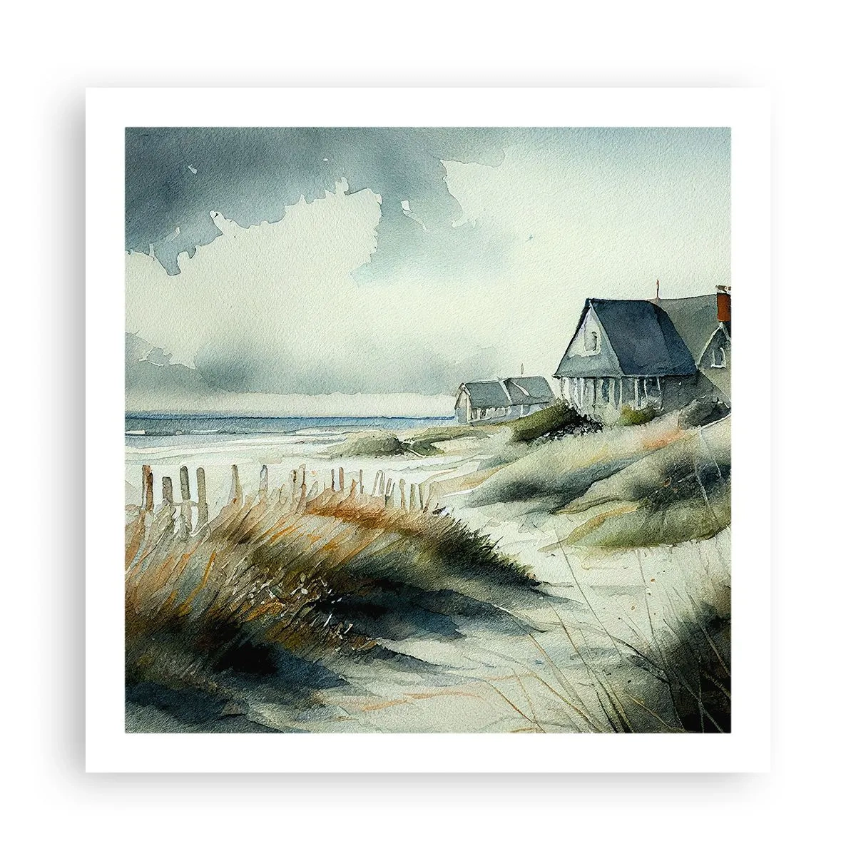 Poszter - Távol a nyüzsgéstől  - 60x60 cm