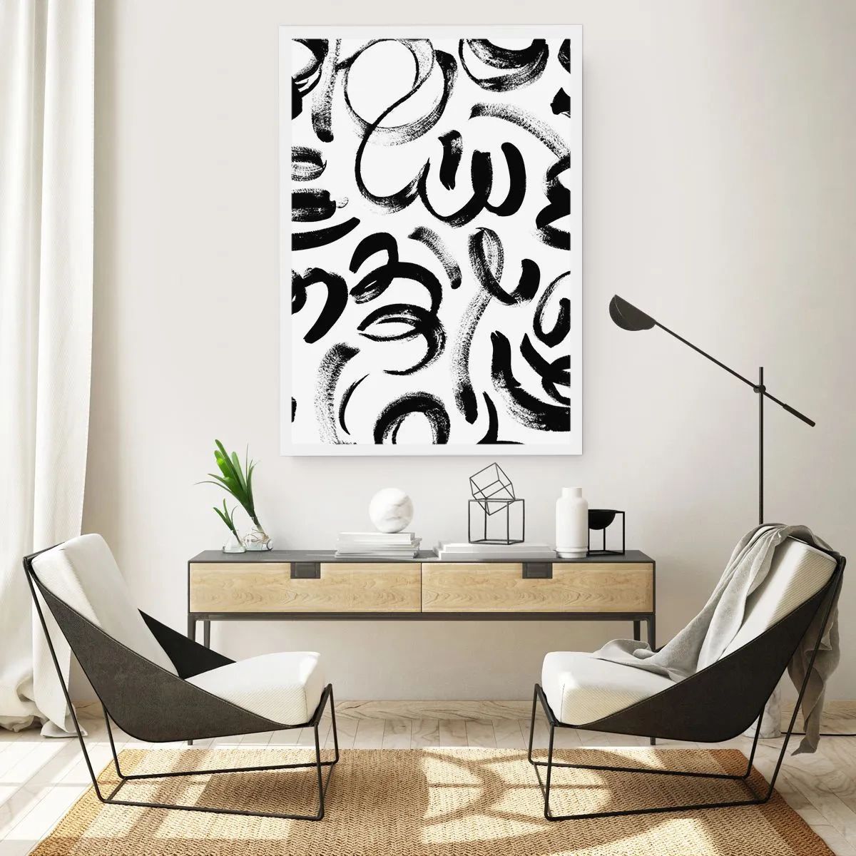 Poszter - Feketén-fehéren - 50x70 cm