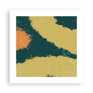 Poszter - Absztrakció - lassú mozgás - 40x40 cm