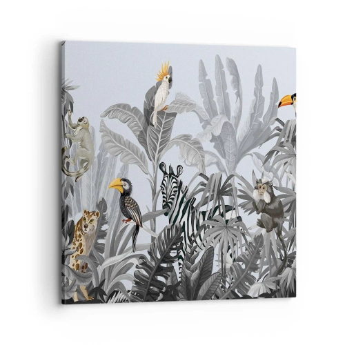 Vászonkép - Afrikai mese - 70x70 cm