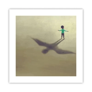 Poszter - A jövő hőse - 40x40 cm