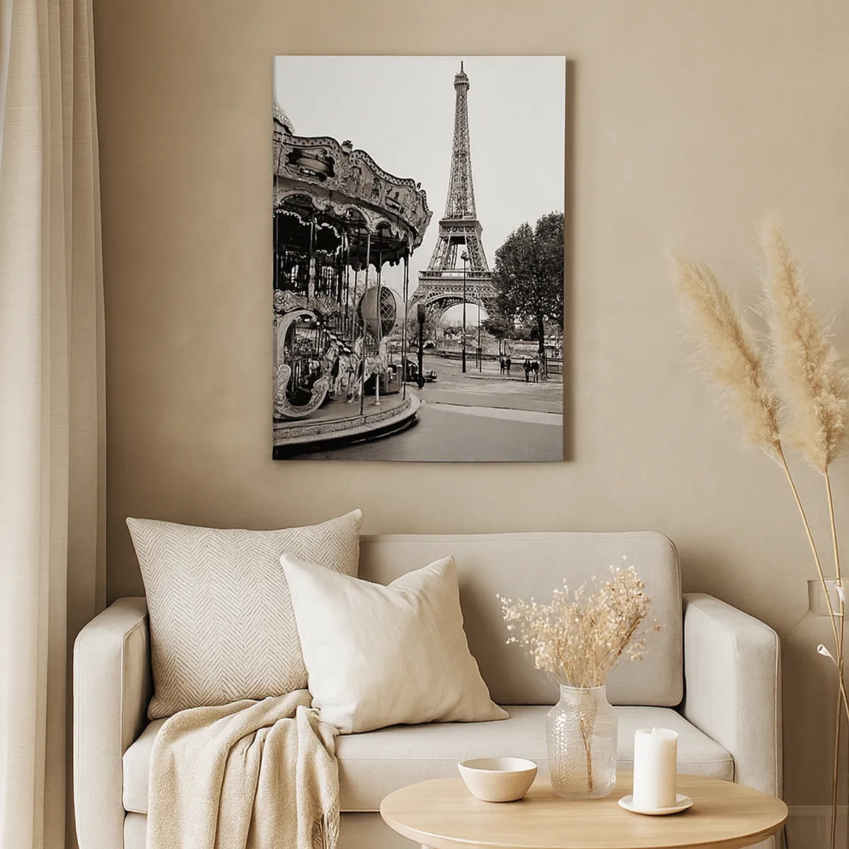 Vászonkép - Ha szórakozás, akkor csak Párizsban - 50x70 cm