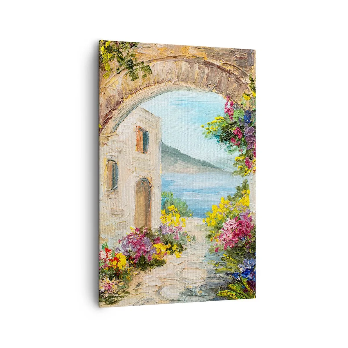 Vászonkép - Egy tengerparti vidék varázsa - 80x120 cm