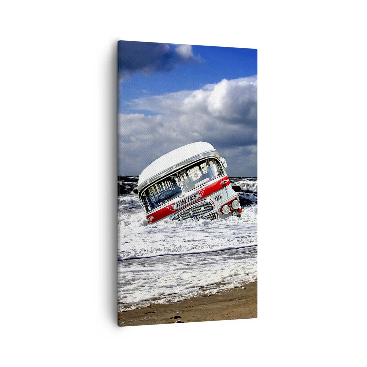 Vászonkép - Min csodálkozol? - 55x100 cm