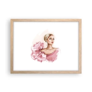 Poszter világos tölgy keretben - Mintha festett lenne… - 40x30 cm