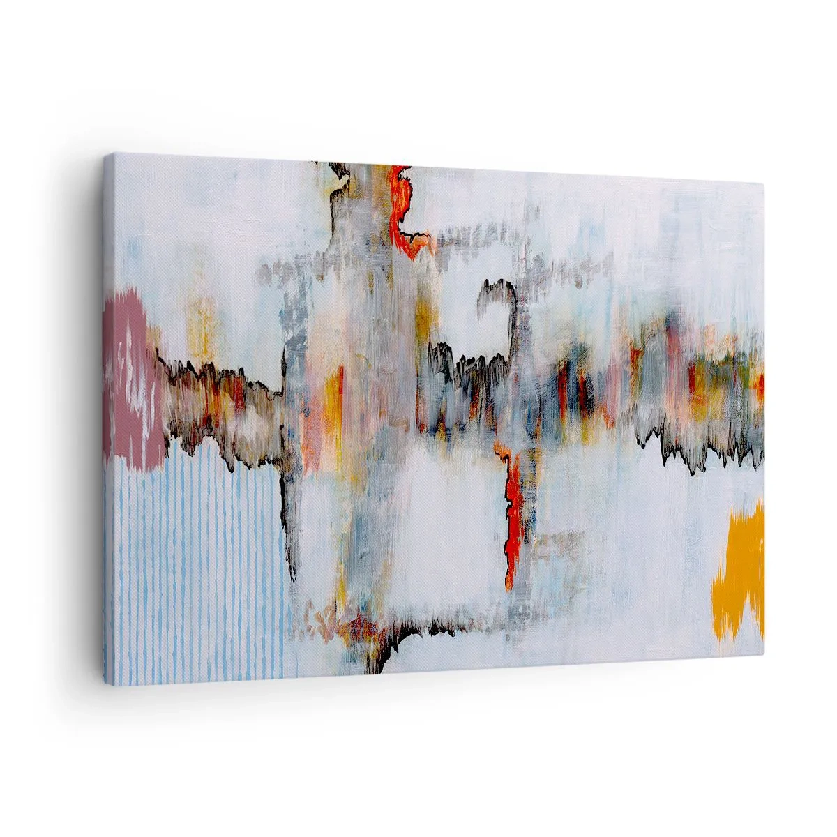Vászonkép - Egy bottal a vízen - 70x50 cm