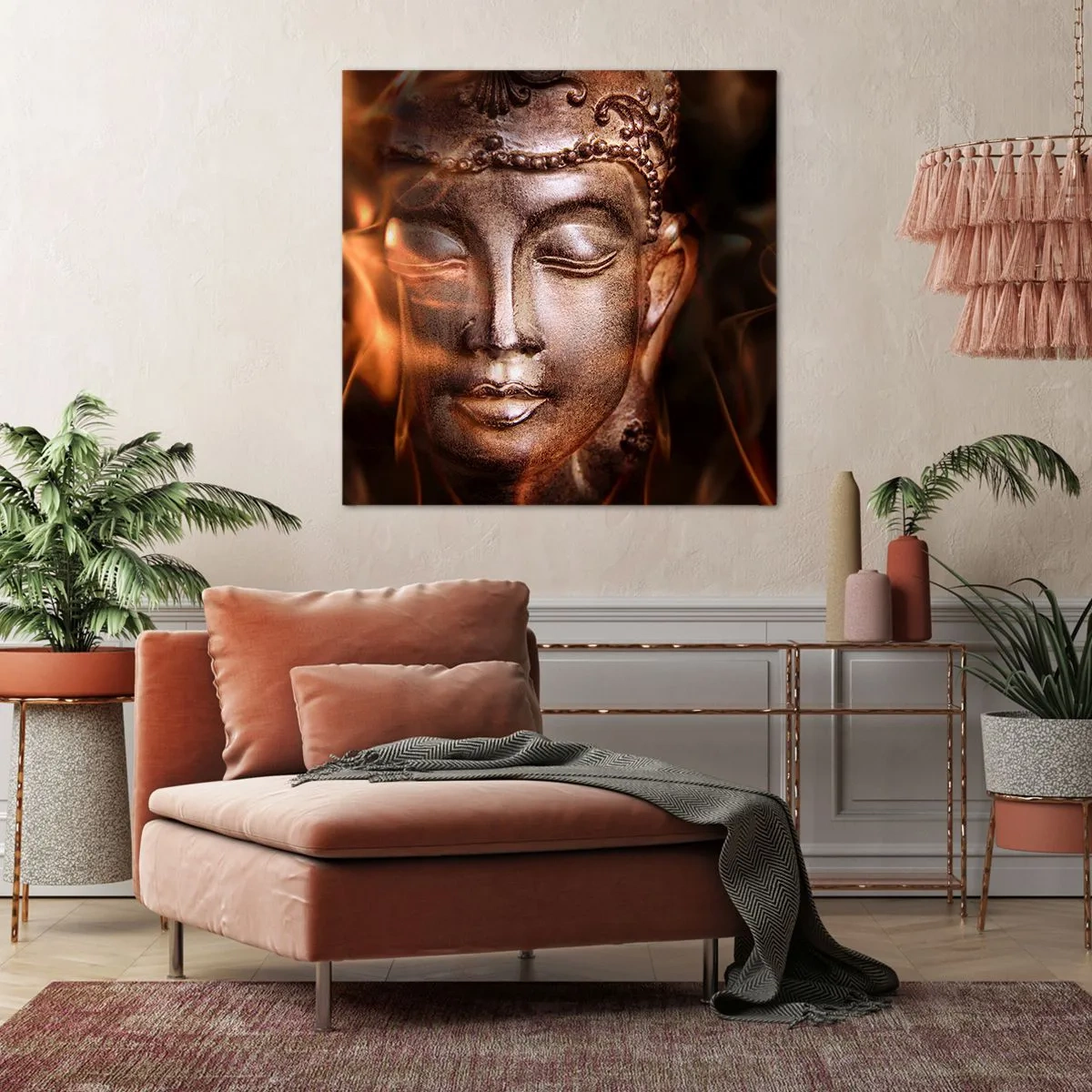 Vászonkép - Csak itt és most létezik - 70x70 cm