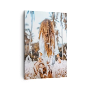 Vászonkép - Fűbolyhból született - 70x100 cm