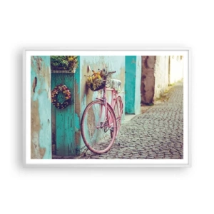 Poszter fekete keretben - Mindjárt visszajövök - 100x70 cm