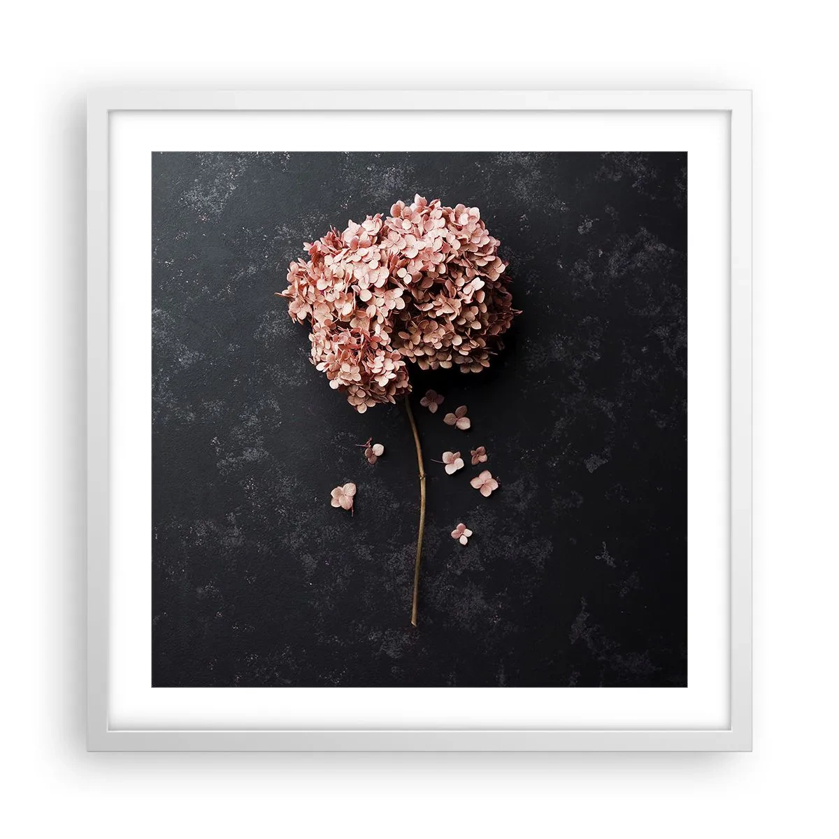 Poszter fekete keretben - Egy igazán romantikus jel - 50x50 cm