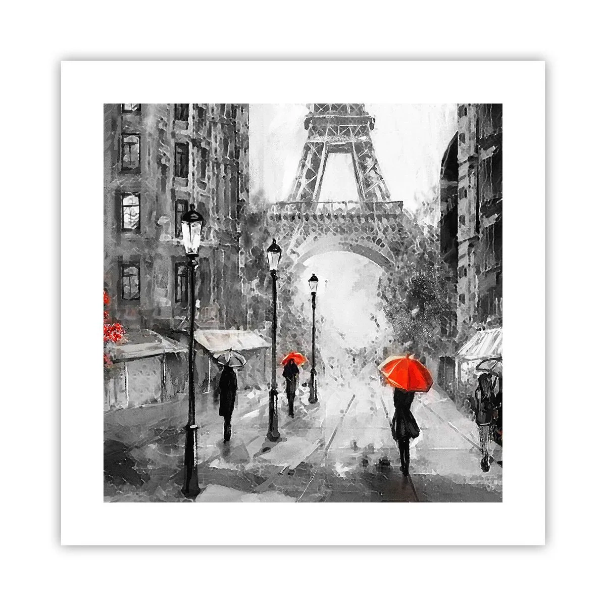 Poszter - Minden út hozzá vezet - 40x40 cm