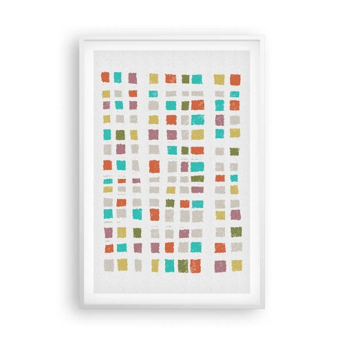 Poszter fekete keretben - Ismeretlen játék - 61x91 cm