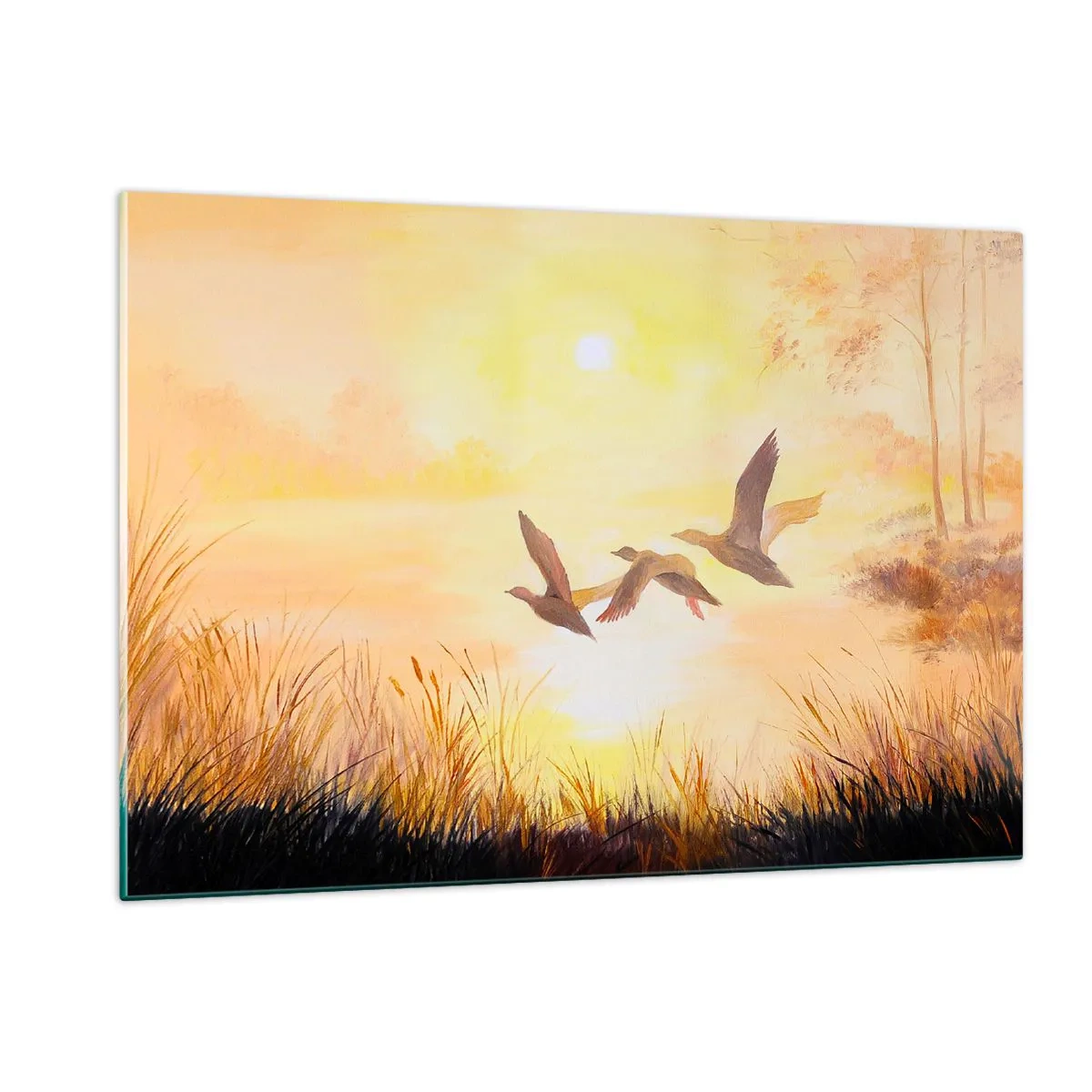 Üveg kép - Egy hosszú utazás kezdete - 120x80 cm