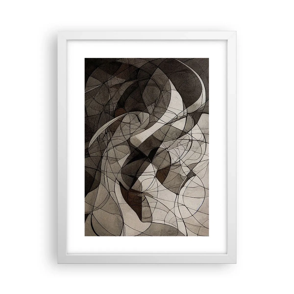 Poszter fekete keretben - A föld színeinek keringése - 30x40 cm