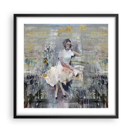 Poszter fehér keretben - Klasszikus és modern - 50x50 cm
