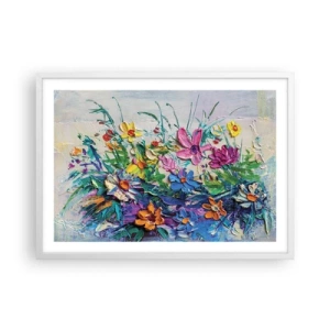 Poszter fekete keretben - Egyáltalán nem csendélet - 70x50 cm