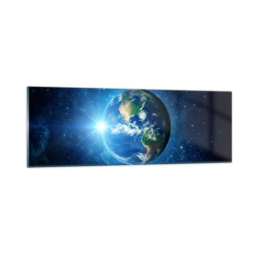 Üveg kép - Mennyben vagyunk - 90x30 cm