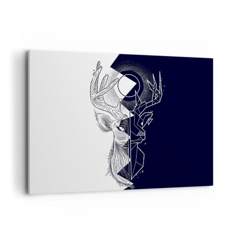 Vászonkép - Az ellentétek harca és egysége - 100x70 cm