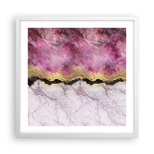 Poszter fekete keretben - A határon - 50x50 cm