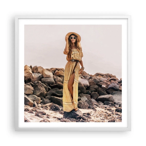 Poszter fekete keretben - A kövek varázsa - 60x60 cm