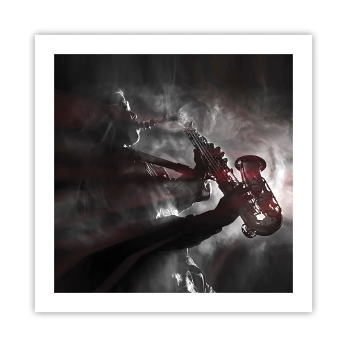 Poszter - A jazz párolgásban - 50x50 cm