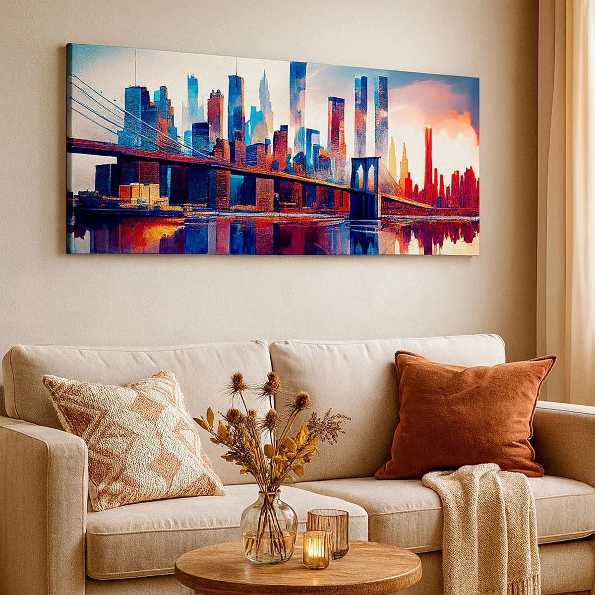 Vászonkép - Fenomenális New York - 100x40 cm
