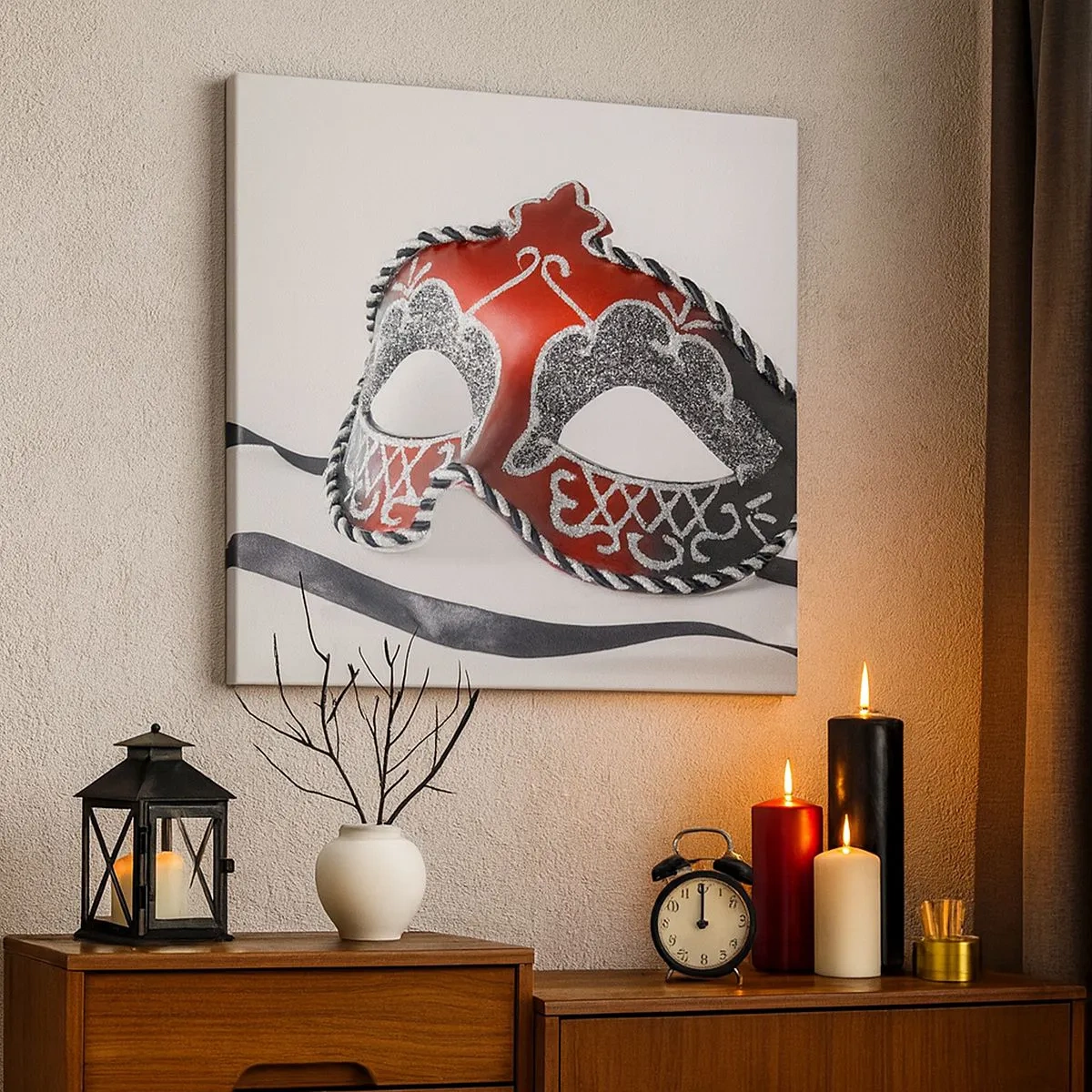 Vászonkép - Meghívó a bálba - 30x30 cm