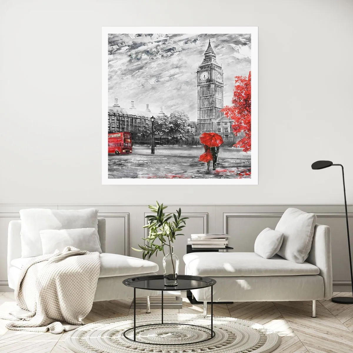 Poszter - Izgalmas nap - 60x60 cm