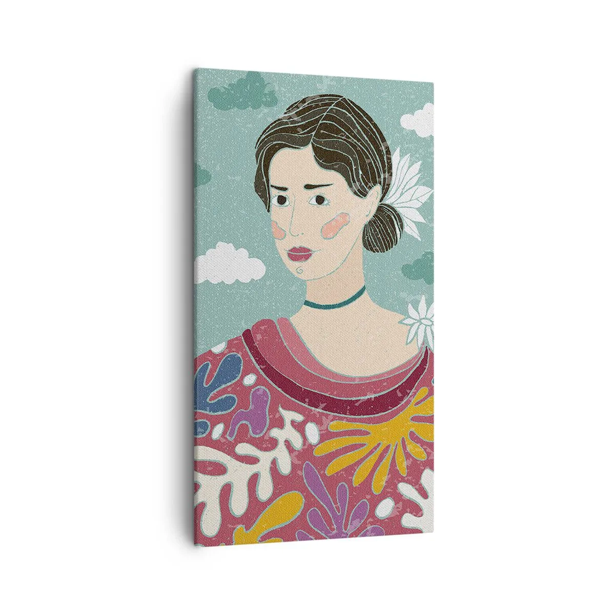 Vászonkép - Melankóliával a tekintetedben - 45x80 cm