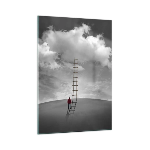 Üveg kép - Minden lehetséges - 50x70 cm