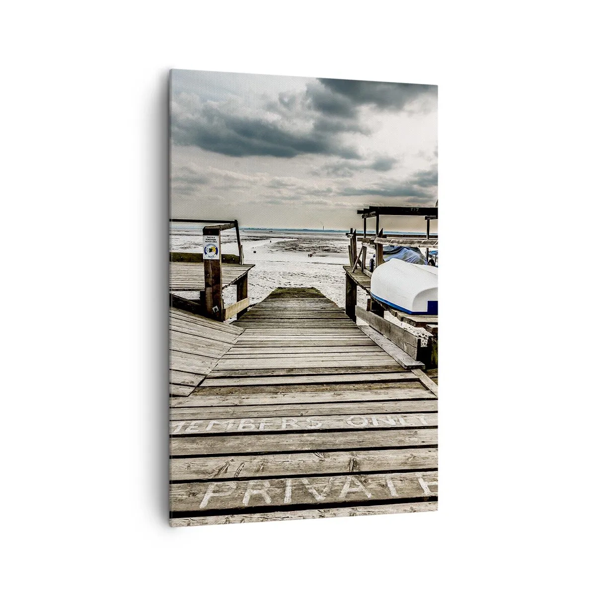 Vászonkép - Az északi part - 80x120 cm