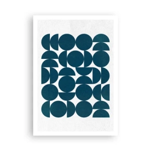Poszter - Körök és félkörök - 70x100 cm