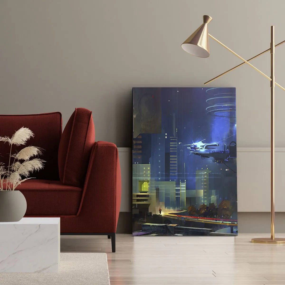 Vászonkép - A közel jövőben - 80x120 cm