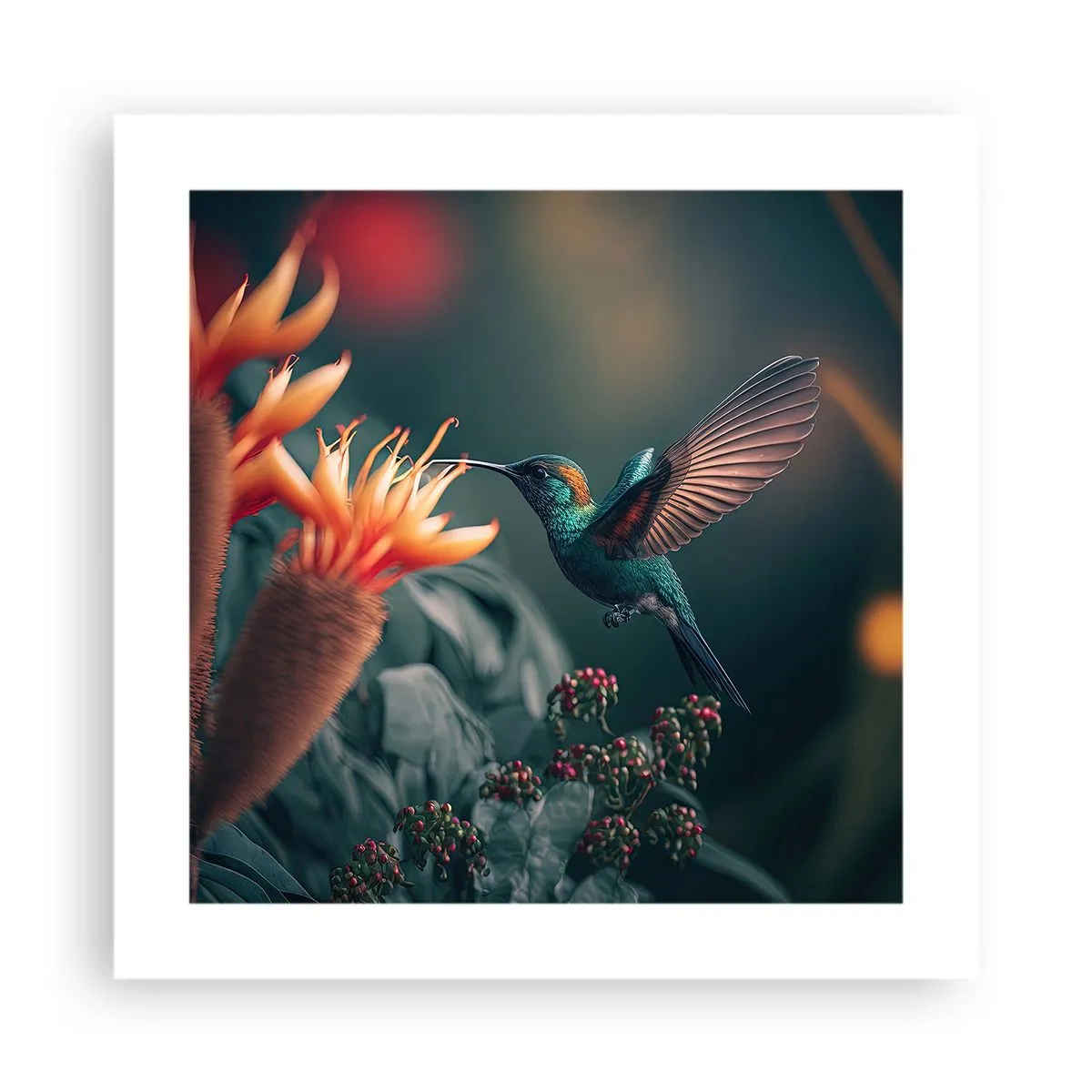 Poszter - Egy igazán színes élet - 40x40 cm