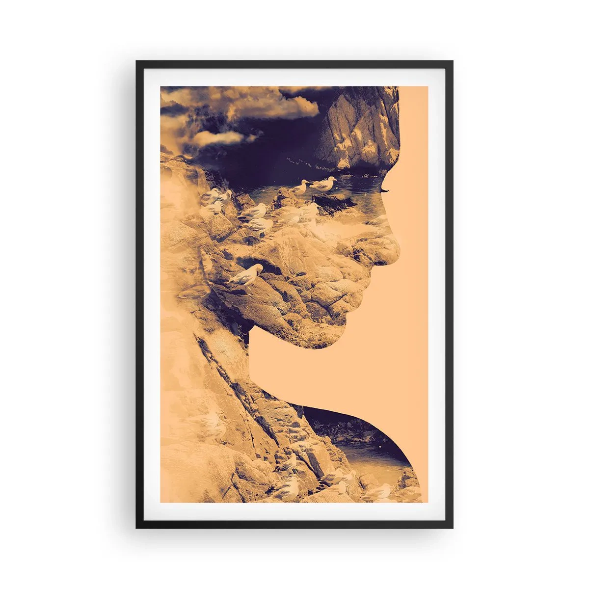 Poszter fehér keretben - Természetes szépség - 61x91 cm