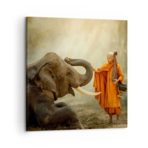 Vászonkép - Találkozás az utazáskor - 60x60 cm