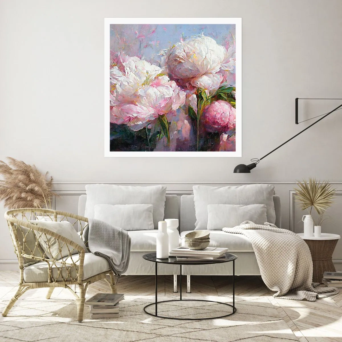 Poszter - Egy csokor, mely csordultig van élettel - 40x40 cm