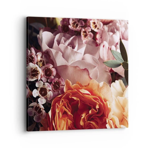 Vászonkép - Szépségbe burkolózva - 40x40 cm