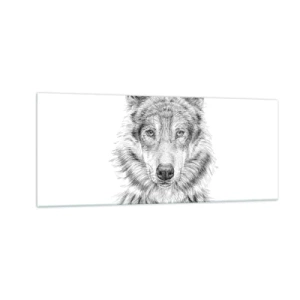 Üveg kép - Született vezető - 100x40 cm