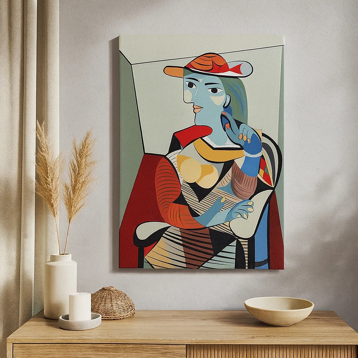 Vászonkép - Picasso szemével - 50x70 cm