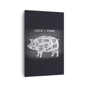 Vászonkép - Mészáros ábécéskönyve - 80x120 cm