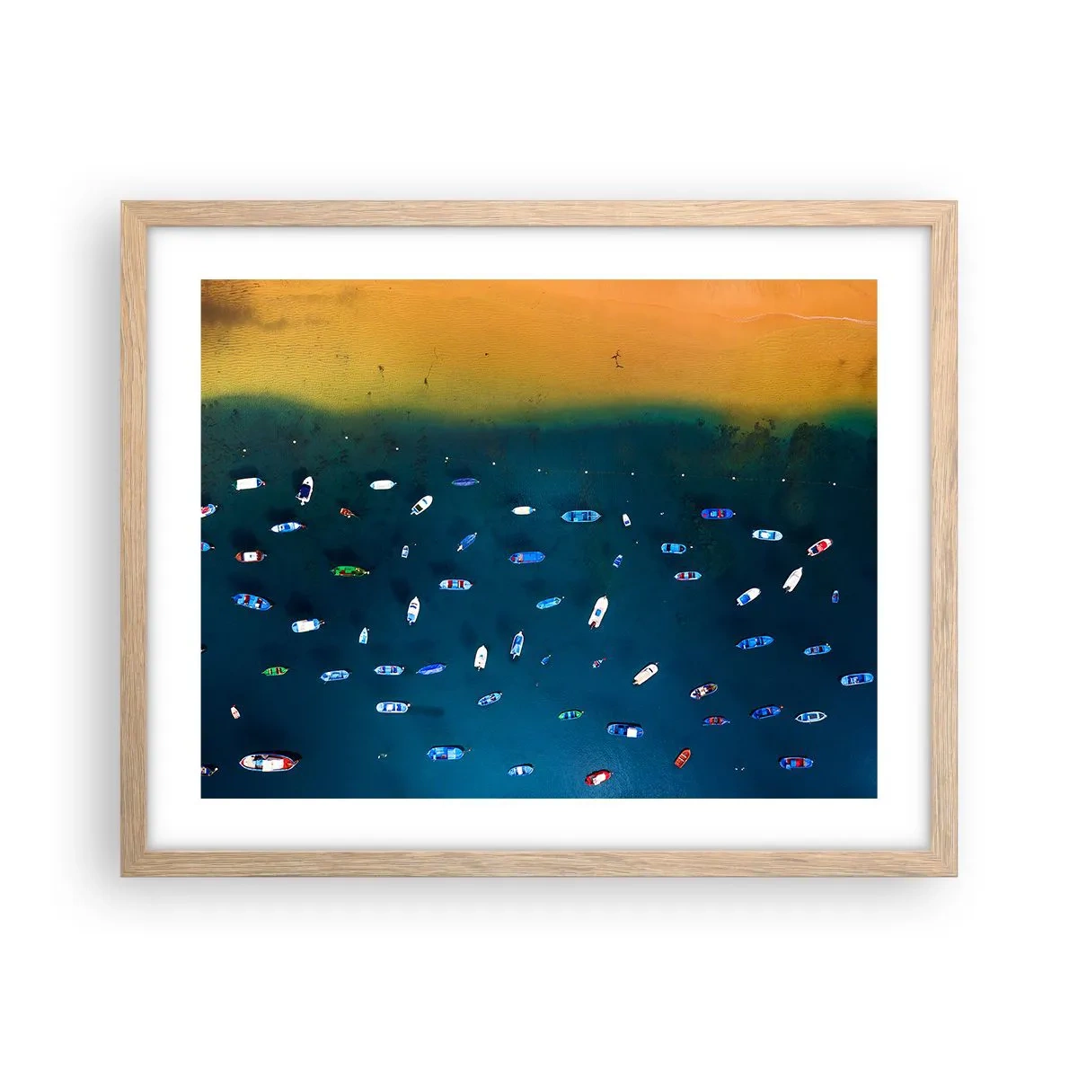 Poszter világos tölgy keretben - Egy ünnepi játék - 50x40 cm