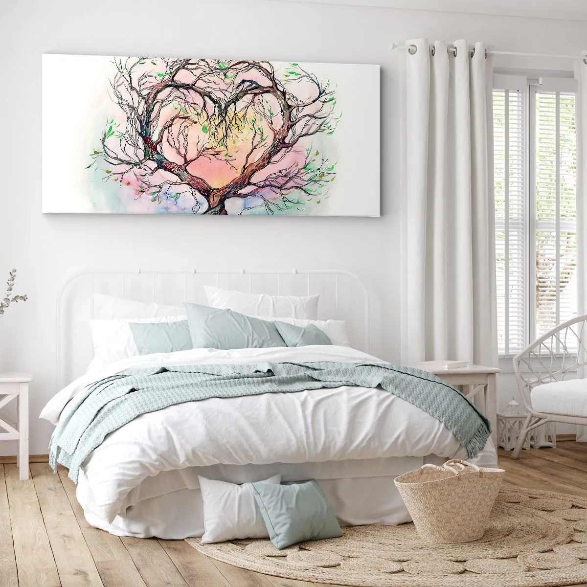 Vászonkép - Együtt a viharok ellen - 120x50 cm