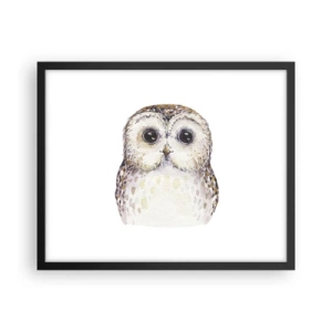 Poszter fehér keretben - Nézz a szemembe - 50x40 cm