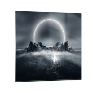 Üveg kép - Egy történet fináléja - 30x30 cm