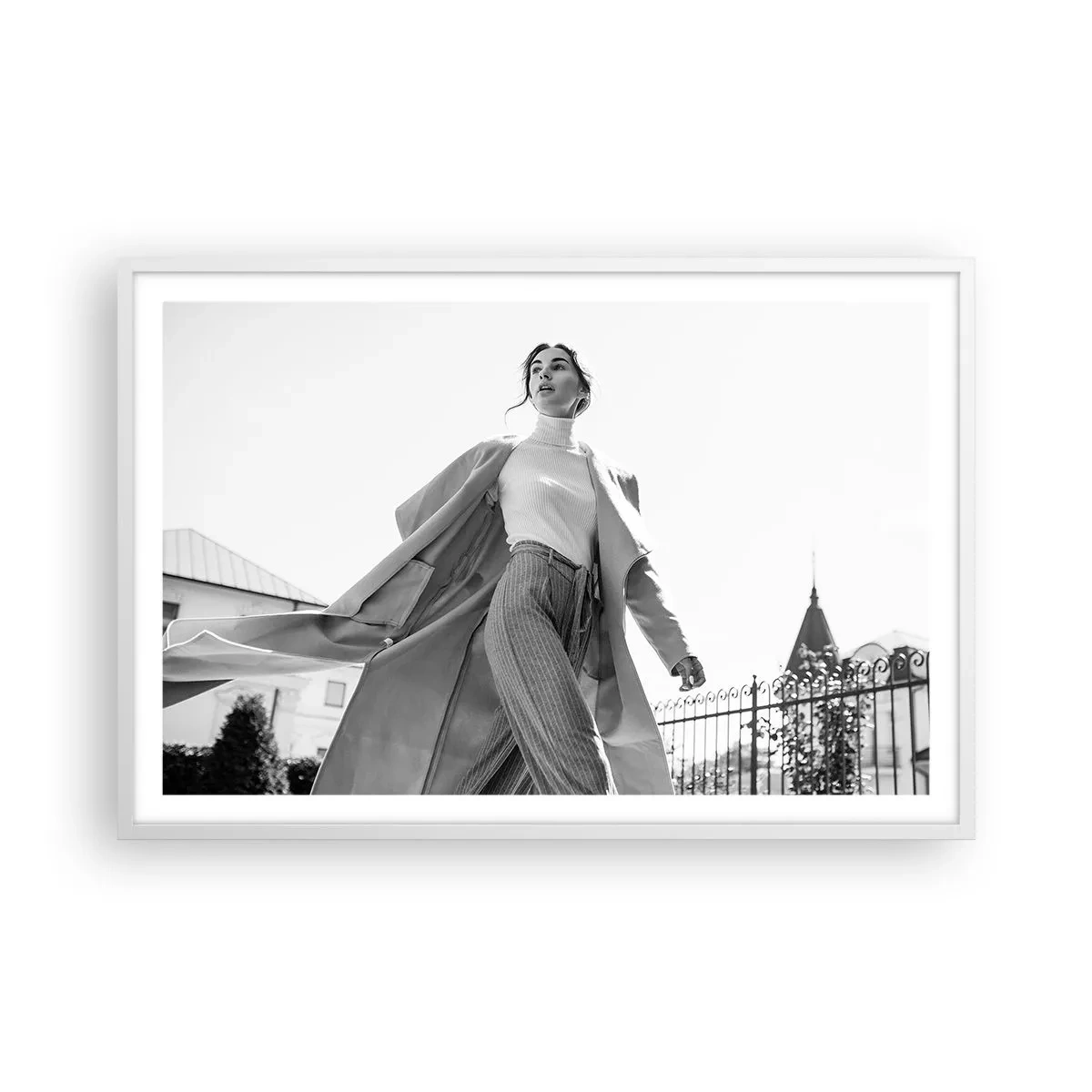 Poszter fekete keretben - Velem jössz? - 91x61 cm