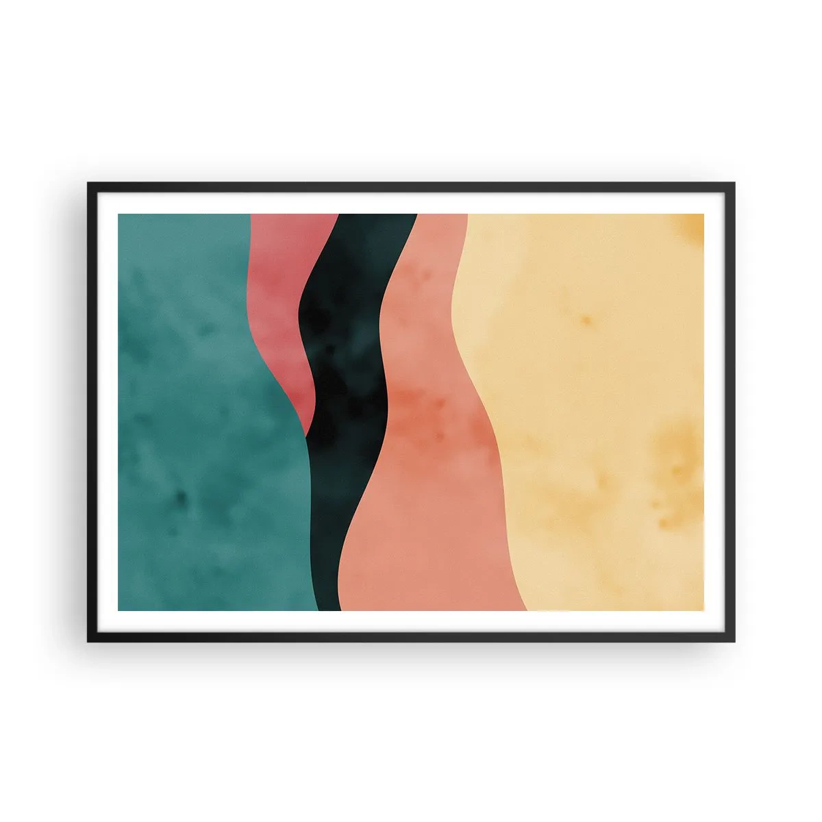 Poszter fehér keretben - Megfelelő összeegyeztethetetlenség - 100x70 cm