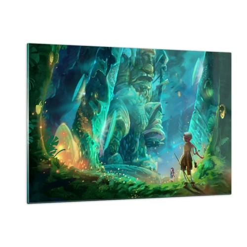 Üveg kép - A nagy mesekönyvből - 120x80 cm